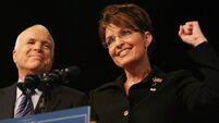John McCain Holds Large Campaign Rally In Dayton, Ohio