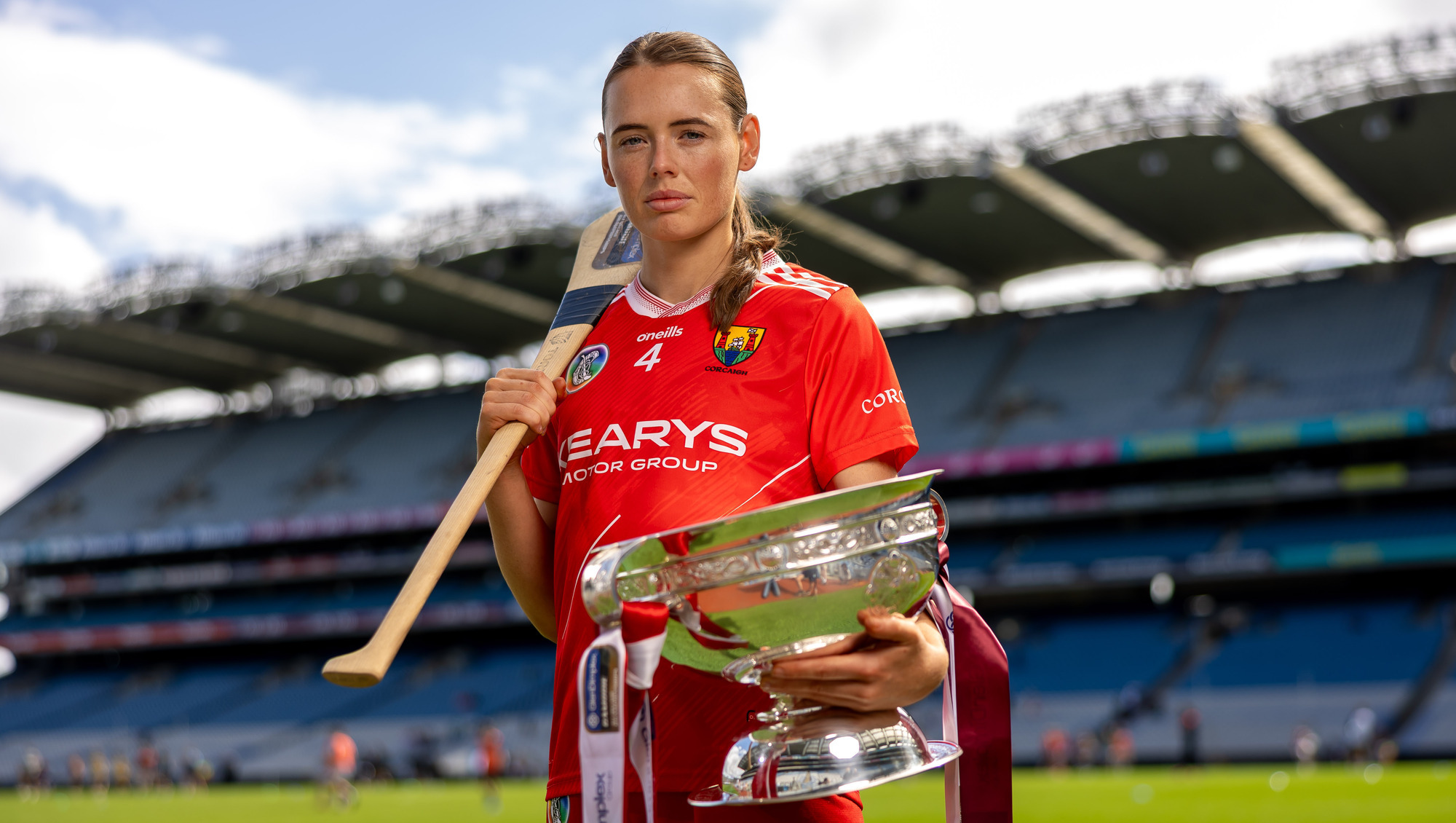 Watch: Meabh Cahalane carrying on the family tradition of captaining Cork