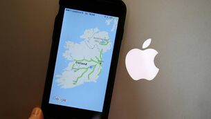 <p>The Exchequer receipts are down year on year without the Apple tax case money. File picture: PA</p>